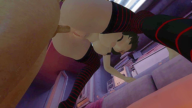 Cass Gets Rough In Her Anime World Adventure Fantasy