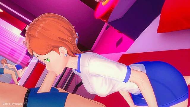 Gwen's slutty desires ignite with forbidden taboo pleasures intensifying her lustful night