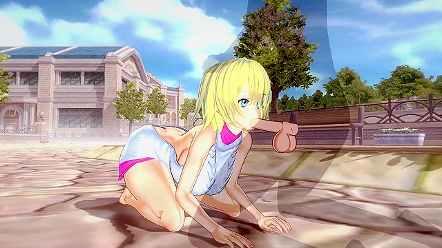 Crazy Anime Action with Virtual Characters Getting Steamy Together