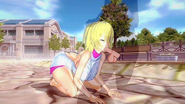 Crazy Anime Action with Virtual Characters Getting Steamy Together