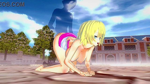 Crazy Anime Action with Virtual Characters Getting Steamy Together