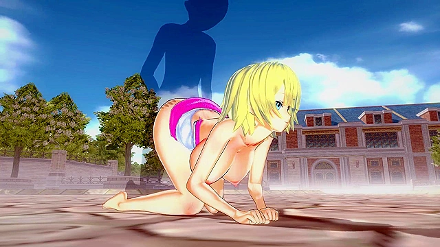 Crazy Anime Action with Virtual Characters Getting Steamy Together