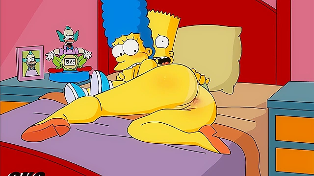 Anime Simpsons Characters Hot Scene Mix-Up