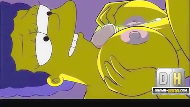 Anime Simpsons Characters Hot Scene Mix-Up