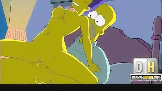 Anime Simpsons Characters Hot Scene Mix-Up