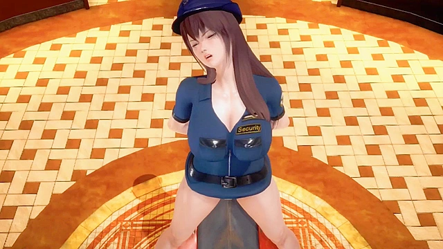 Uniformed Milf Officer Gets Steamy With Her Partner In A Hot 69 Session