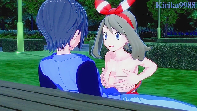 Intense action with Misty and May from popular game world. Hot scenes unfold here.