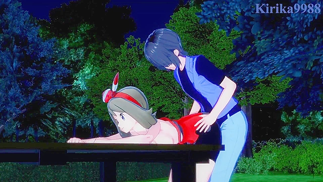 Intense action with Misty and May from popular game world. Hot scenes unfold here.