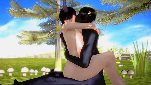 Dark Monster Craves Cow Girl's Unlikely Lust 3D Hentai Adventure