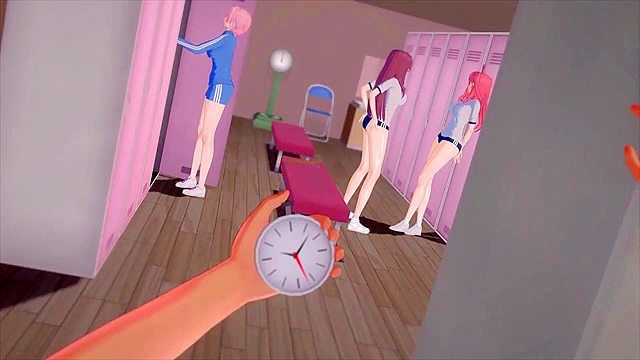 Time-Freezing Hentai Fantasy with Seductive Anime Characters