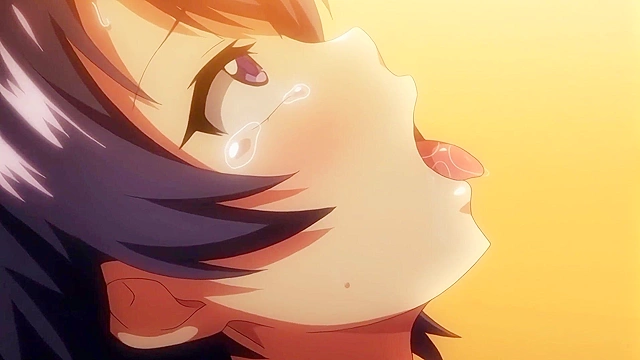 Tomboy cheats with a stranger while her bf rests; intense hentai action awaits