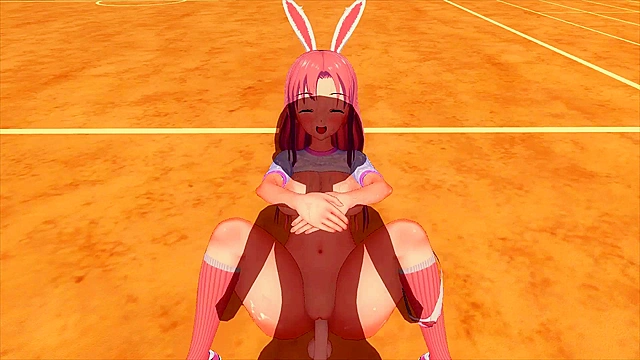 Cute Bunny Girl Teases Her Toy In 3D Hentai Fantasy World