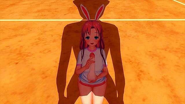 Cute Bunny Girl Teases Her Toy In 3D Hentai Fantasy World