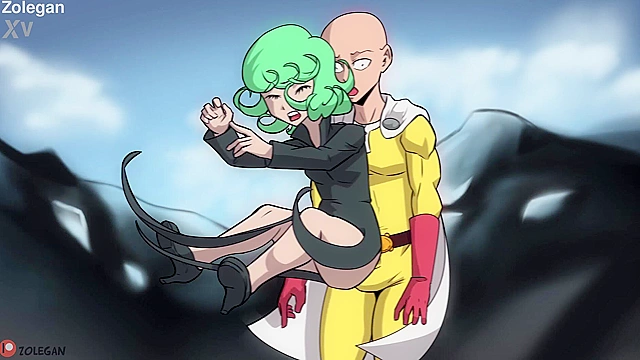 Crazy Hentai Action – Tatsumaki Takes On Superhero Saitama In Bed