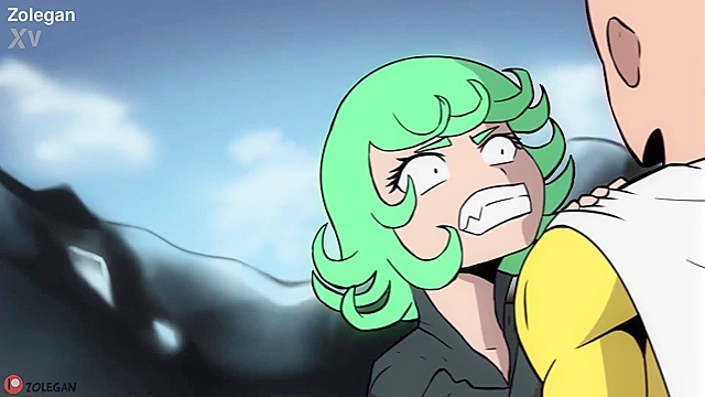 Crazy Hentai Action – Tatsumaki Takes On Superhero Saitama In Bed