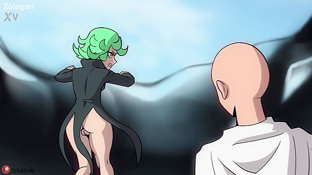 Crazy Hentai Action – Tatsumaki Takes On Superhero Saitama In Bed