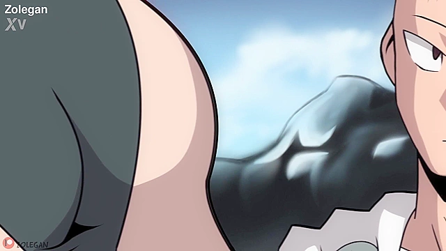 Crazy Hentai Action – Tatsumaki Takes On Superhero Saitama In Bed