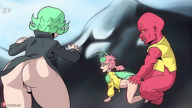 Crazy Hentai Action – Tatsumaki Takes On Superhero Saitama In Bed