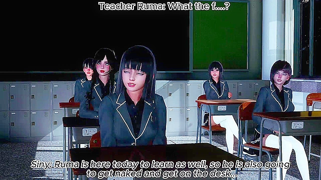 Hentai 3D – Perverted Teacher's Secret Class forhorny students