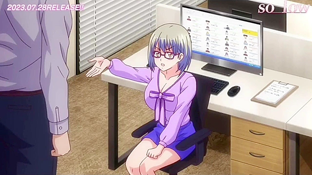 Hentai fantasy animation featuring intimate scenes between characters