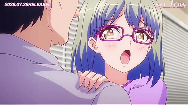 Hentai fantasy animation featuring intimate scenes between characters