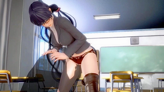 The Mature Teacher Needs My Seed for Her Lesson Plan