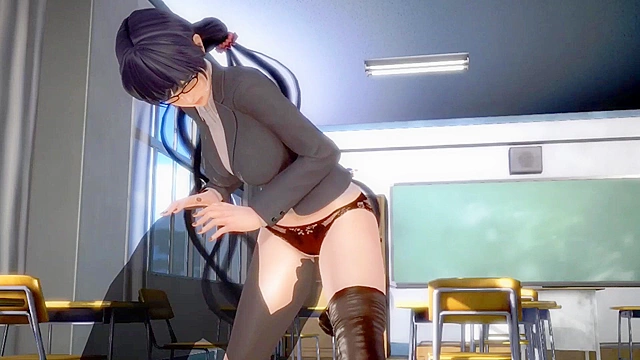 The Mature Teacher Needs My Seed for Her Lesson Plan