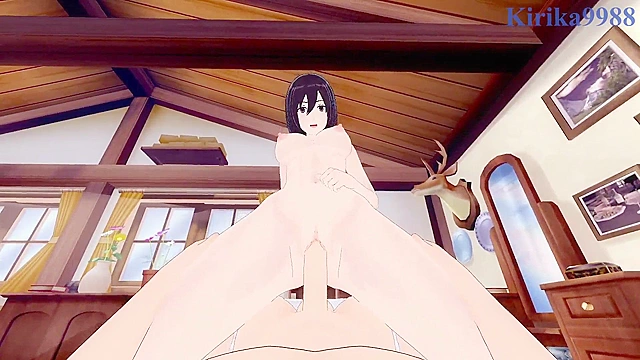 Intense mikasaxannie fanfiction shingekinokyojin pov anime lovers delight scene