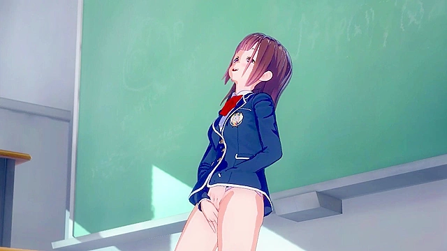 Teenie masturbates secretly while classmates discuss homework loudly nearby