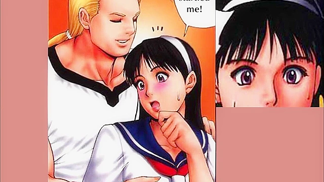 Athena Asamiya and Mai Shiranui explore intense fan manga fantasies together with passion.