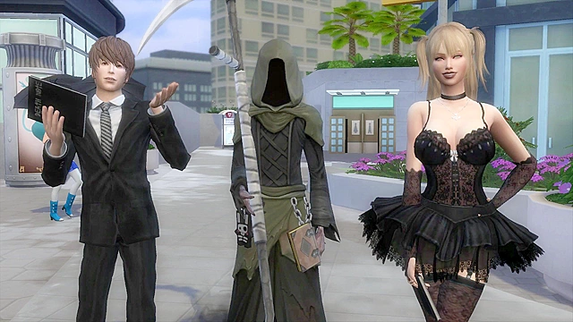 Emo Teen Misa Gets Fucked By Light While They Challenge Fate Together In Anime Hentai Action