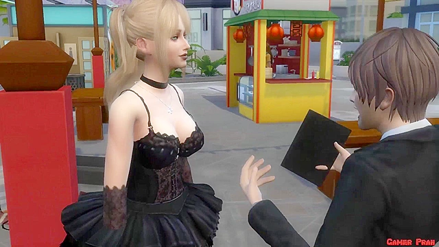 Emo Teen Misa Gets Fucked By Light While They Challenge Fate Together In Anime Hentai Action
