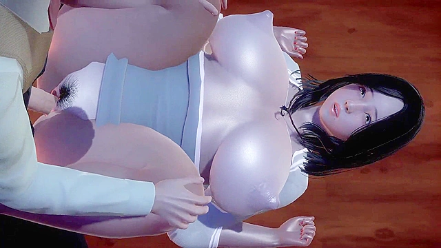 Office Girl Gets Naughty with Boss in Anime World