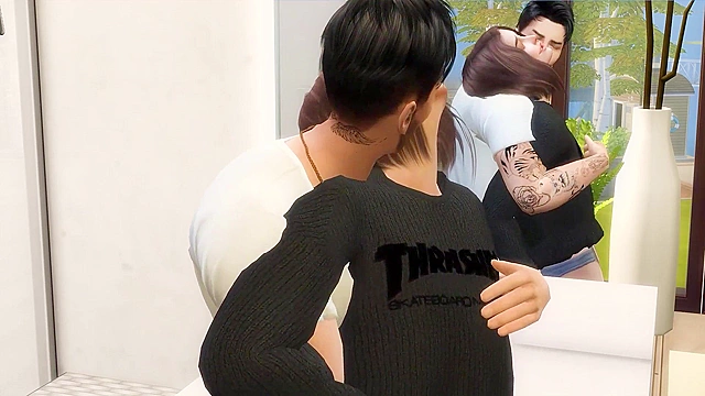 Begging Brunette Gets Fucked Raw for Climax - Anime Style Action Movie Sex