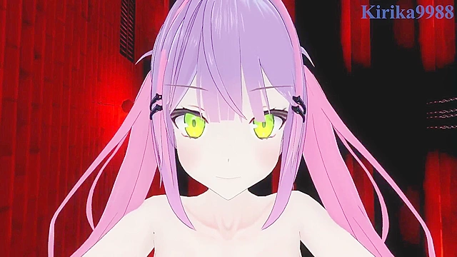 Intense virtual reality action with HotVTubers Amane & Tokyomi's steamy scenes.