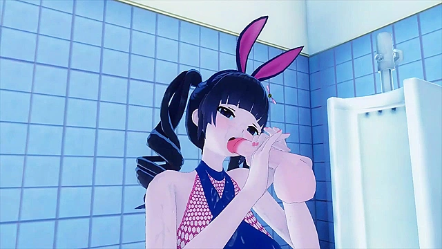 Busty Bunny Girl Gets Animated Action In This Hot 3D Hentai Scene