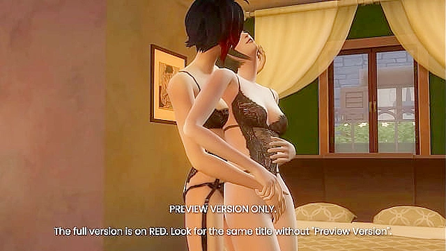 Horny RWBY Fanservice 3D Scene Preview for Anime Lovers