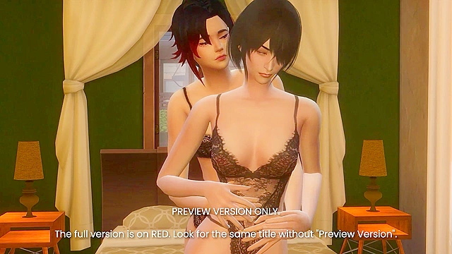 Horny RWBY Fanservice 3D Scene Preview for Anime Lovers