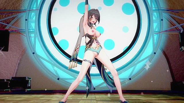 Hot Honkai Star Rail anime milfs & teens 3D action adventure scenes