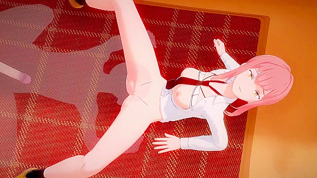 Miss Makima's erotic fantasies come true with intense penetration scenes