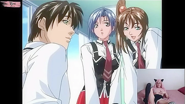 Adult Nini discovers forbidden hentai pleasure with Bible Black cap one part two encounter