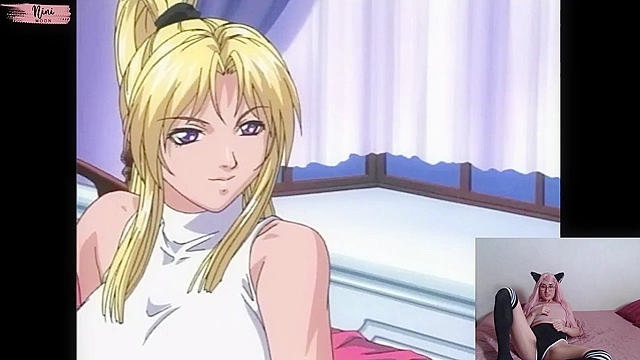 Adult Nini discovers forbidden hentai pleasure with Bible Black cap one part two encounter