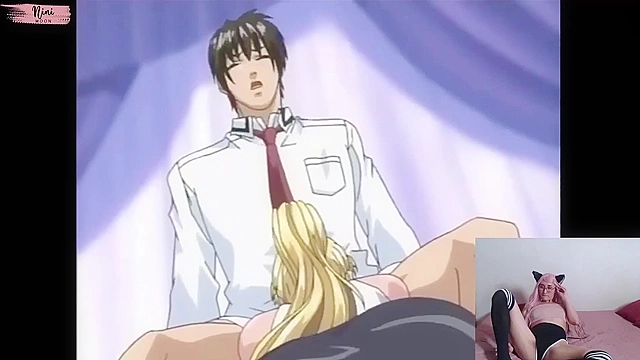 Adult Nini discovers forbidden hentai pleasure with Bible Black cap one part two encounter