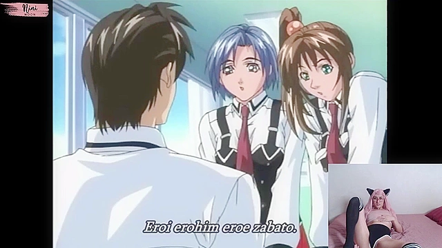 Adult Nini discovers forbidden hentai pleasure with Bible Black cap one part two encounter