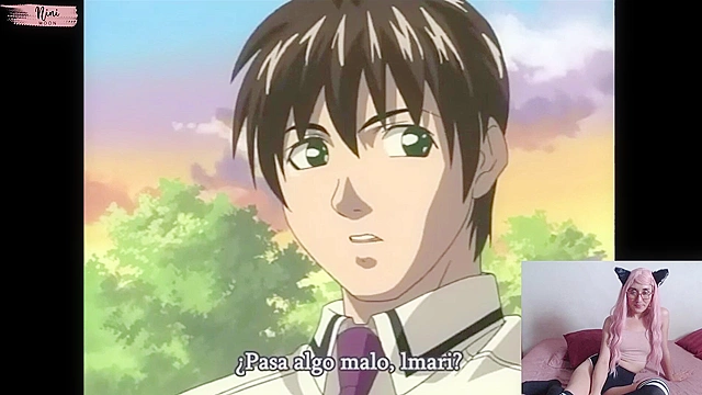 Adult Nini discovers forbidden hentai pleasure with Bible Black cap one part two encounter