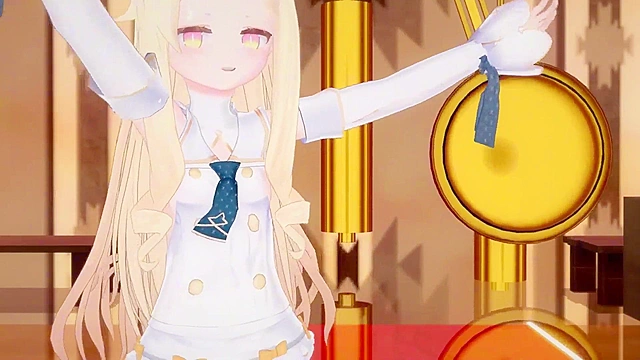 Sexual Encounters with Blue Archive Characters MMD Style