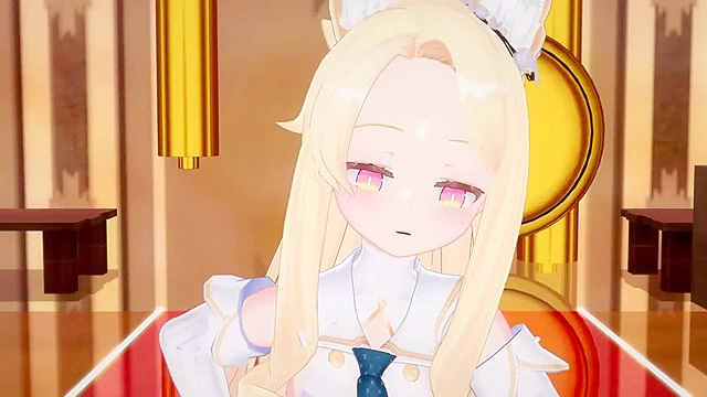 Sexual Encounters with Blue Archive Characters MMD Style