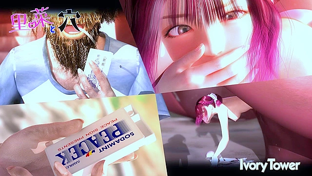 Sewer seduction – tempting college babe gets naughty down below