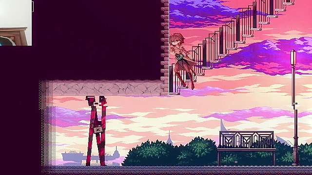 Waifus explore a mysterious castle together for naughty adventures