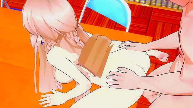 Cartethyia's hidden pleasures unfold with sensual waves of desire